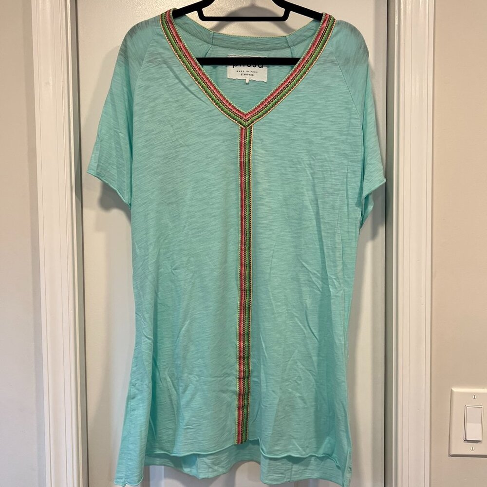 Pitusa Pima Mini Abaya in Turquoise